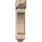 Ekena Millwork Legacy Arts and Crafts Smooth Bracket w/ Offset Brace, Douglas Fir, 7 1/2"W x 24"D x 32"H BKT0806X24X32LEC03SDF - alternate 3